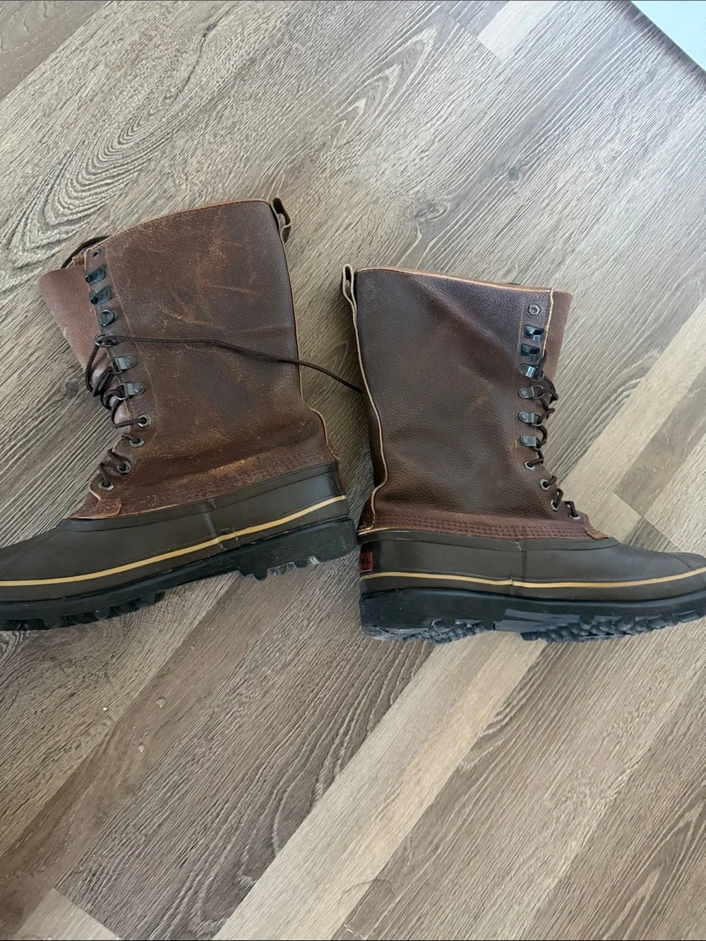 Sorel maverick pac boots Men’s wool liner water proof